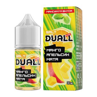 Жидкость DUALL EXTRA Salt 2% Light 30 ml - Манго Апельсин Мята
