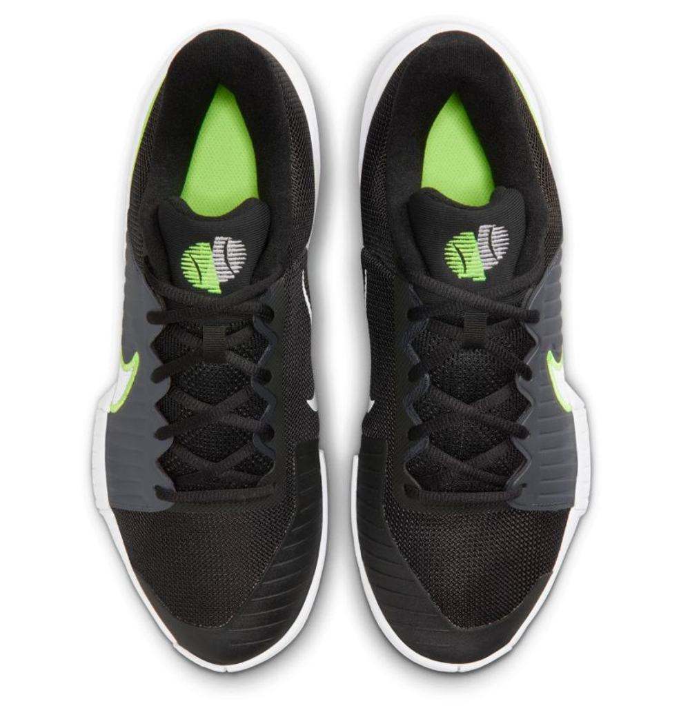 Мужские кроссовки теннисные Nike Zoom GP Challenge Pro - black/white/anthracite/volt