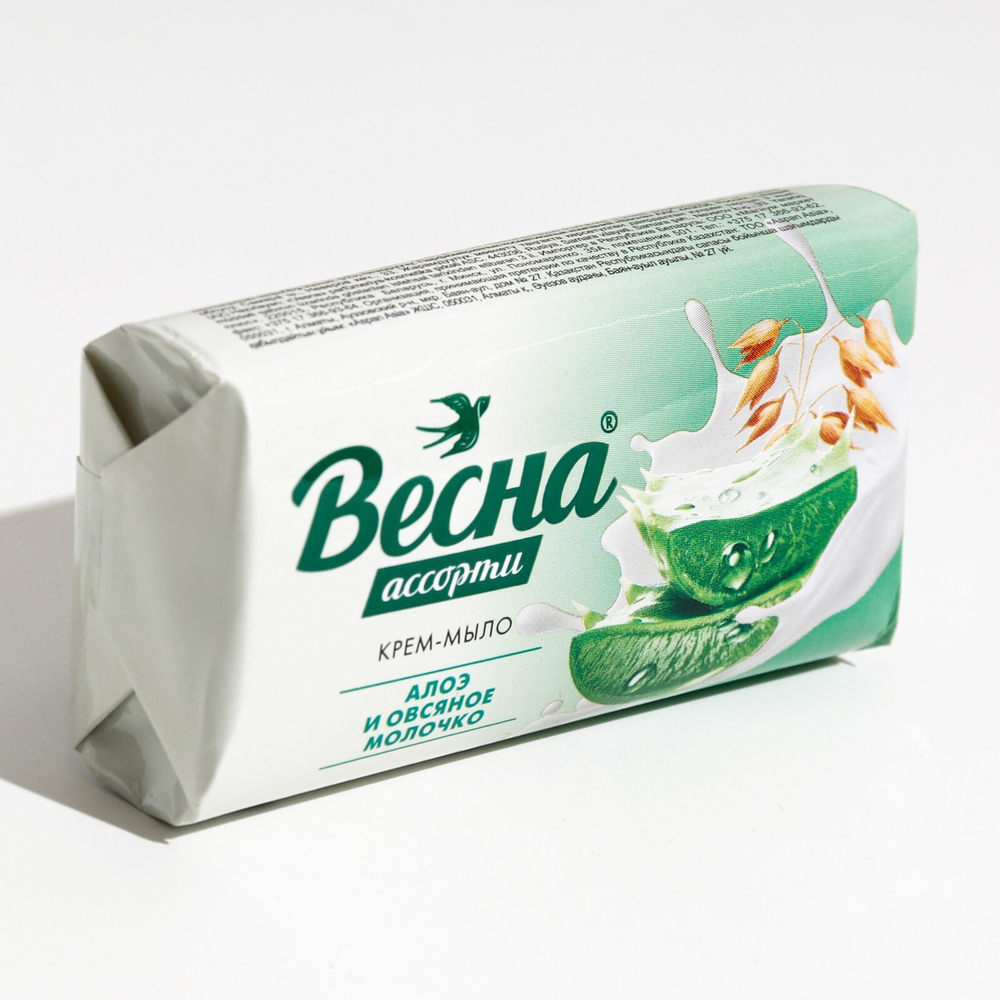 ВЕСНА т/м 90гр.Алоэ и Овсяное Молочко
