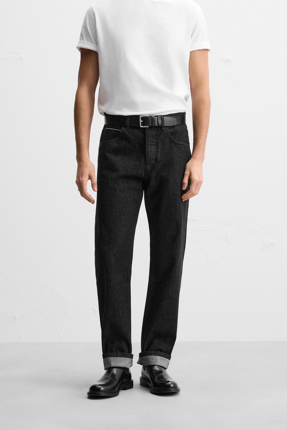 Джинсы селвидж slim fit