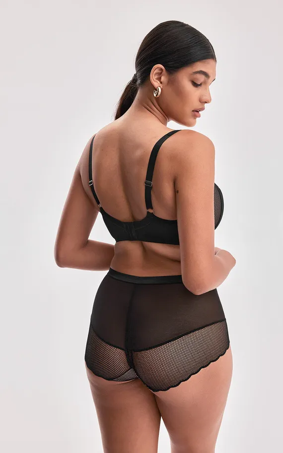 Бюстгальтер Chita PU Czarny