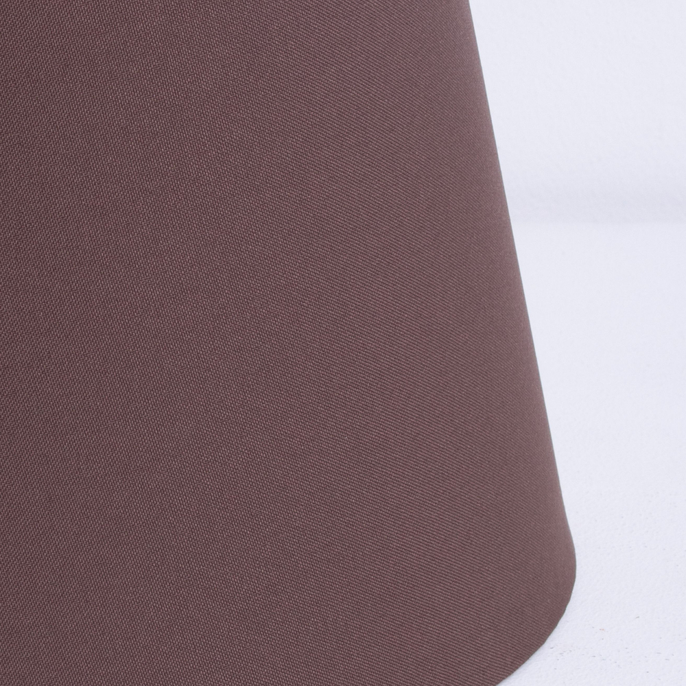 Абажур для торшера напольного, для настольной лампы, для светильника, плафон конус Кофе (шоколадный) Е27