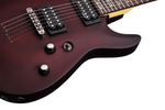 Schecter OMEN-6 2012 WALNUT SATIN
