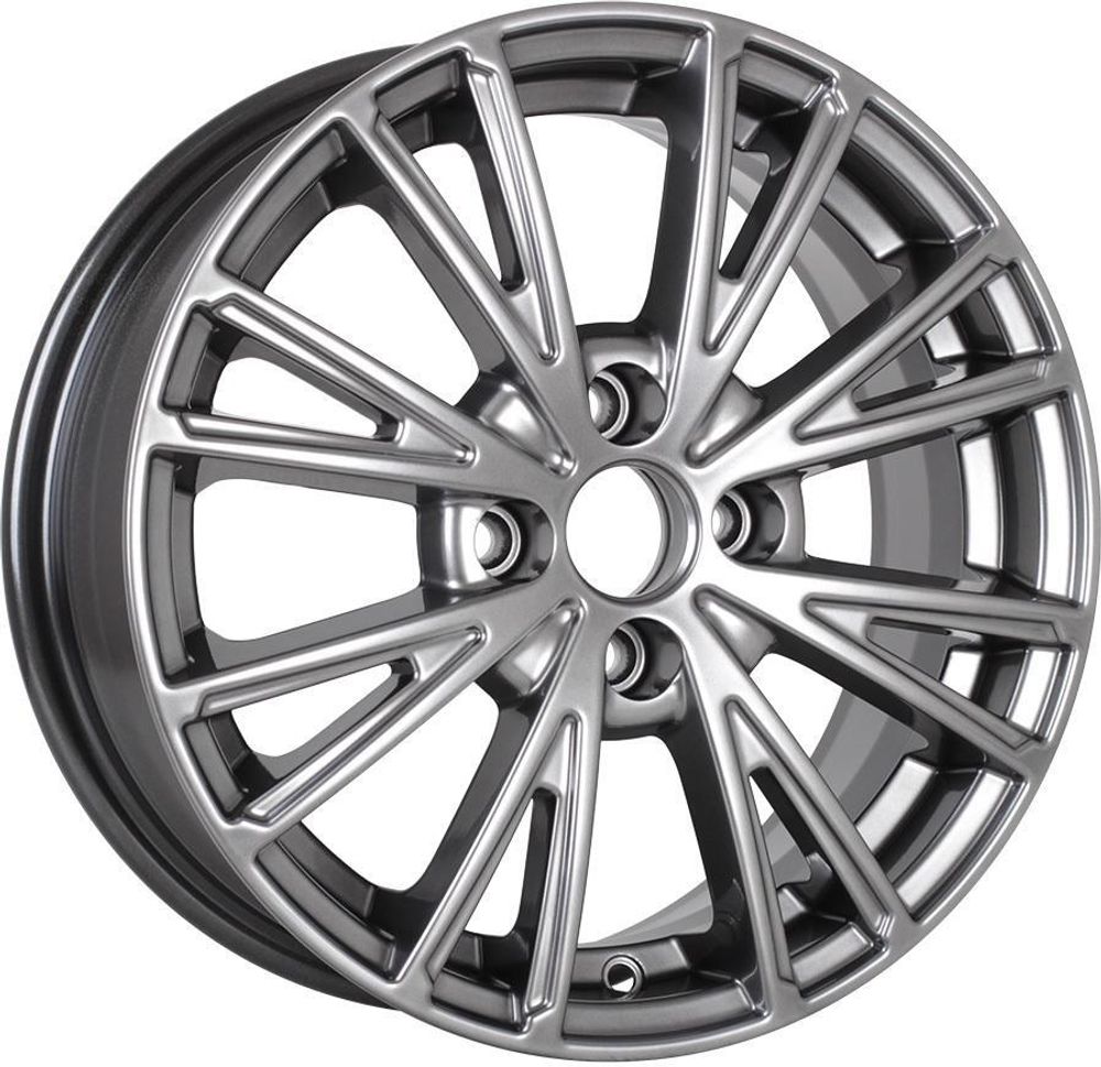 K&amp;K Меандр 6x15 4x100 ET 50 Dia 60.1 (дарк платинум)