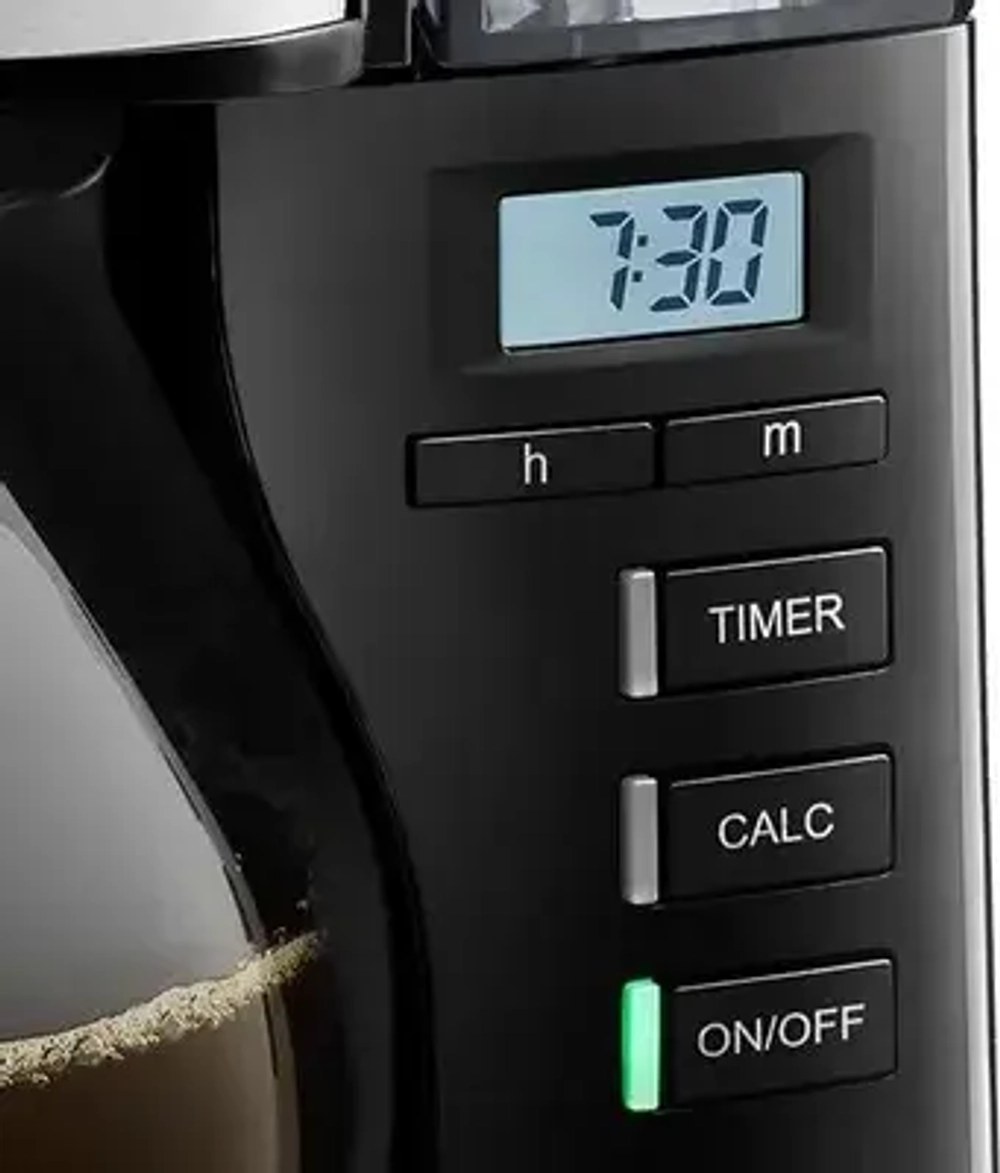 Кофеварка капельная Melitta Look V Therm Timer Black Filter 1000Вт (1025-18)
