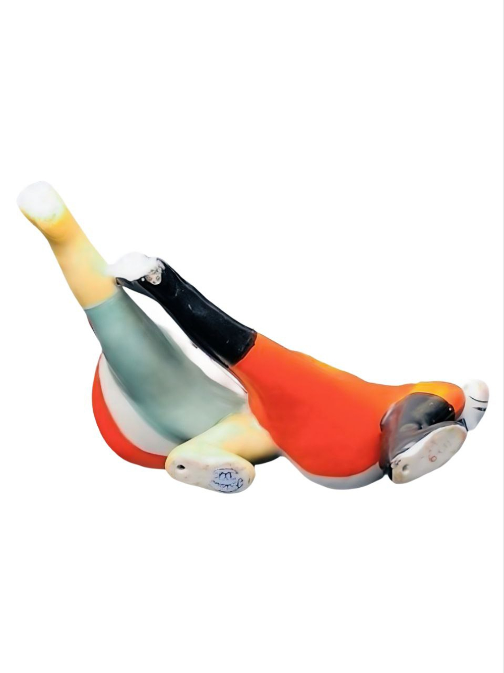 Фарфоровая статуэтка "Русский перепляс" Полонное ЗХК