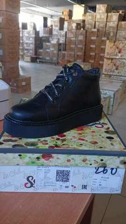 Полуботинки женские SS CLUB 211-3032 \260