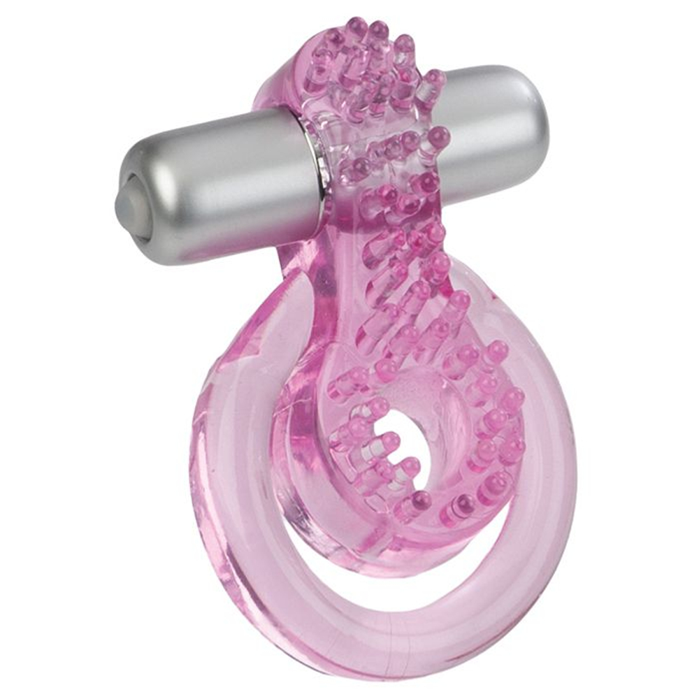 Эрекционное кольцо Lovers Ring (Цвет: розовый)