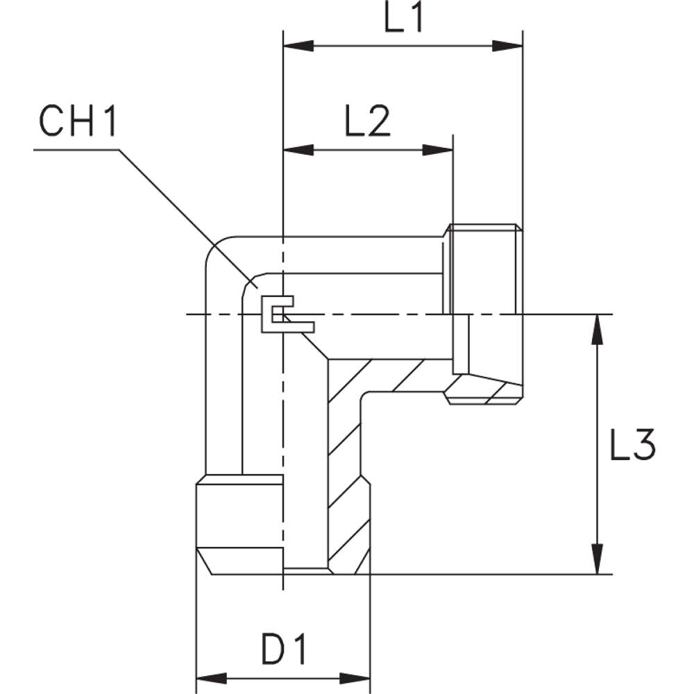 Соединение W90 DS08 (корпус)
