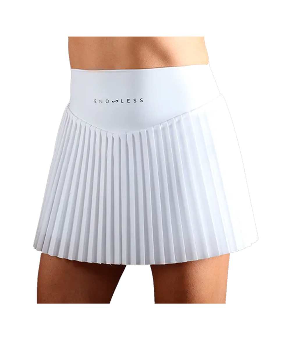 Юбка для падел Endless Race White 2025 белая