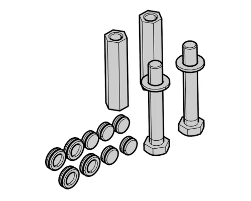 Набор креплений BX-243, CAME 119RIBX056