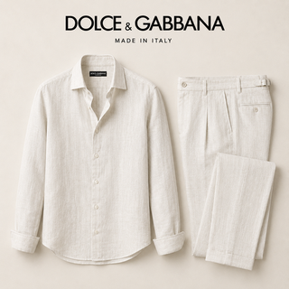 Мужские льняные костюмы Dolce & Gabbana