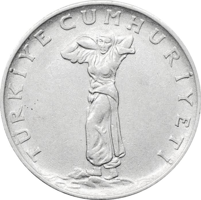 25 курушей 1960-1966 Турция XF