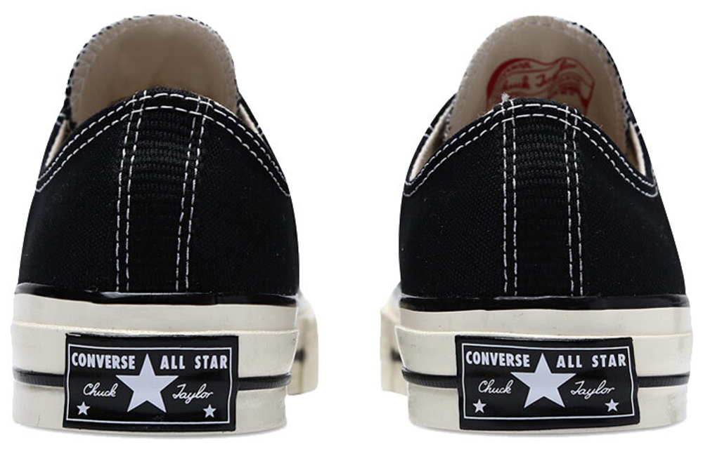 Converse 1770s all star Anti-Slip Wear Low Canvas Men and Women Same Vintage Black