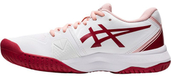 Женские Кроссовки теннисные Asics Gel-Challenger 13 Clay - white/cranberry