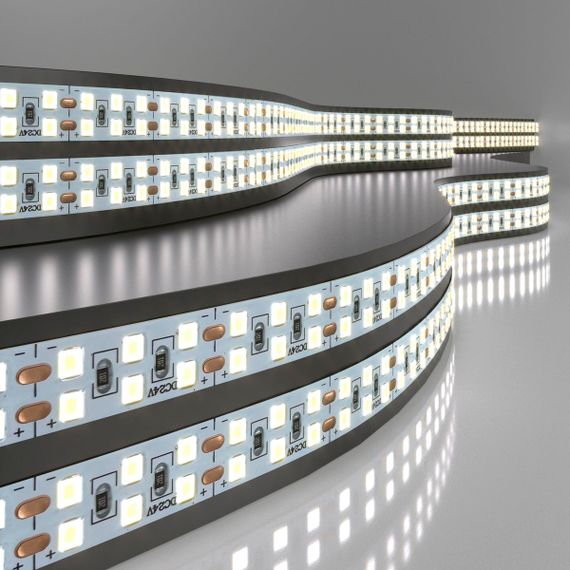 Светодиодная лента Elektrostandard 18W/m 240LED/m холодный белый 5M a061091