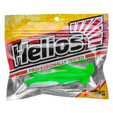 Виброхвост Shaggy 5,12'/13 см Electric green 5шт. (HS-18-007) Helios