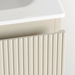 Тумба с раковиной Sancos SNOB T SNT100RCE Beige Soft правая/бежевая матовая