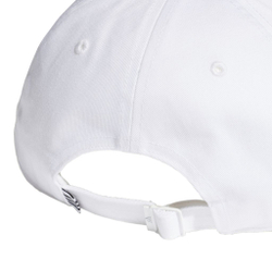 Теннисная кепка Adidas Baseball Cap Cotton - white/white/black