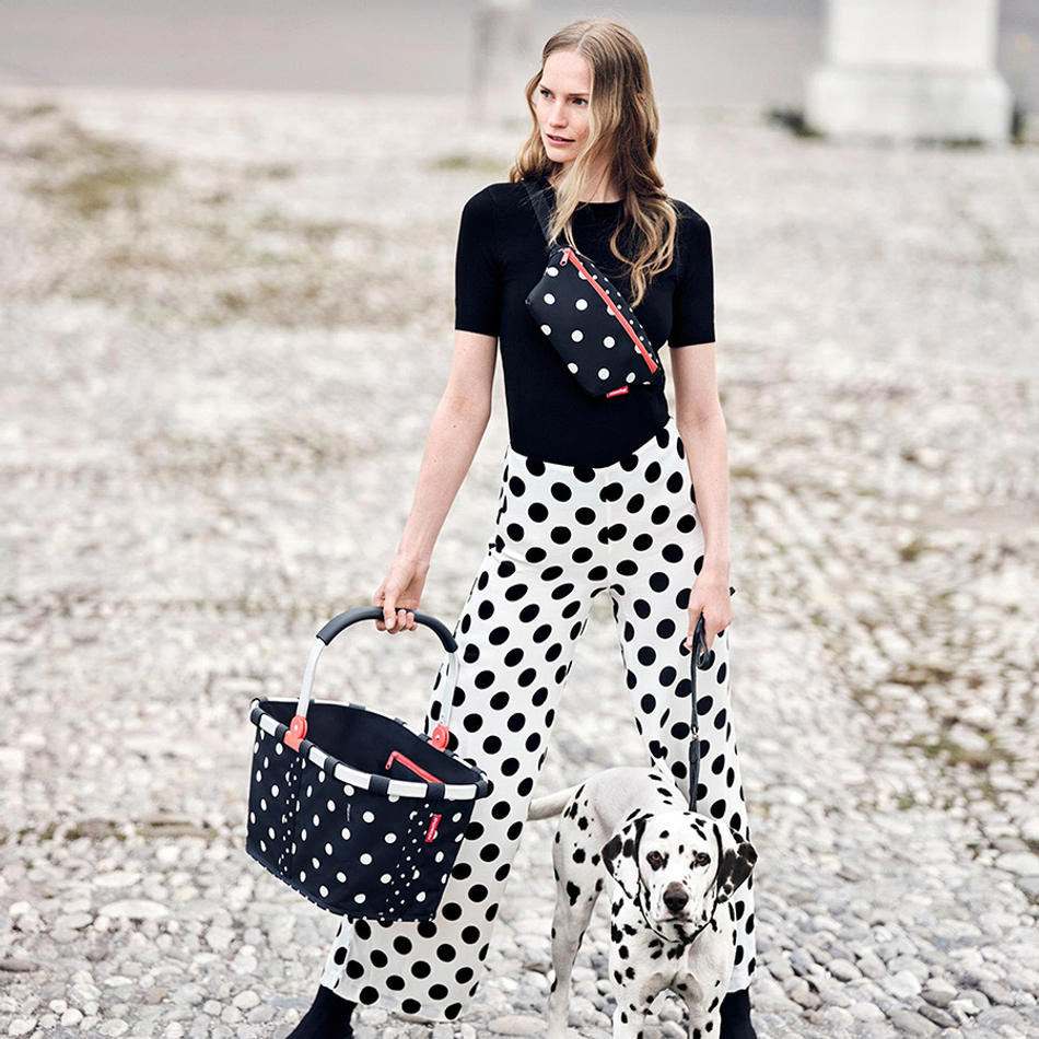 Сумка поясная beltbag s mixed dots