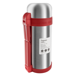 Термос универсальный (для еды и напитков) Relaxika 201 (1,5 литра), стальной