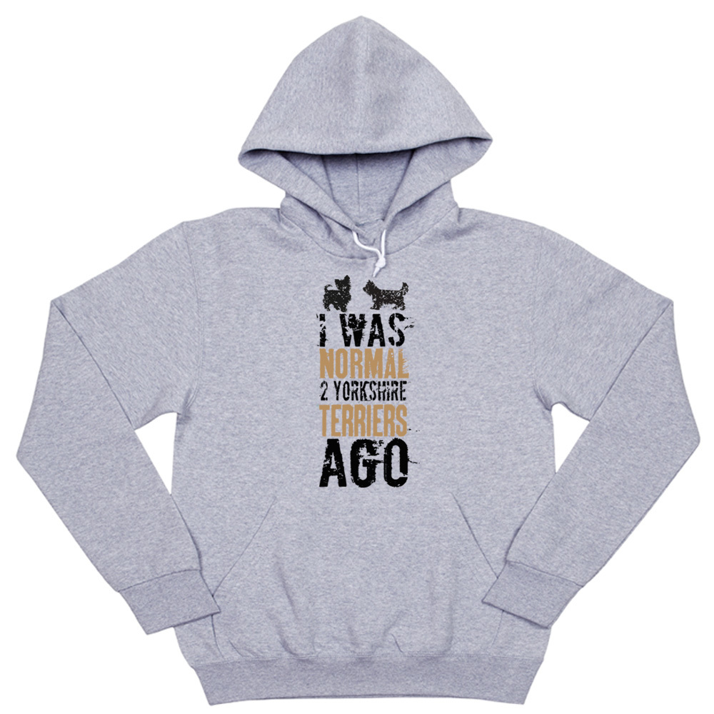 Толстовка "Был нормальным 2 йорка назад"