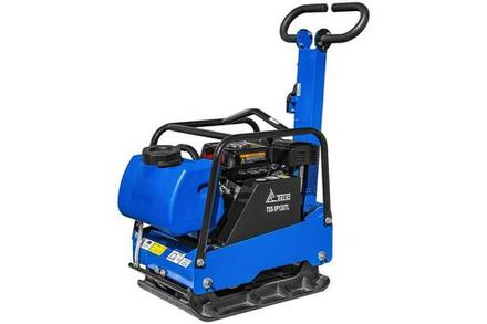 Виброплита бензиновая TSS-VP120TL - [110 кг / 20 кН / Loncin G200F] версия PROF