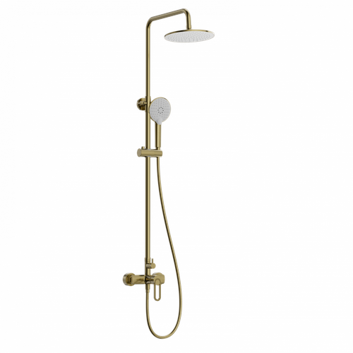 Душевая система WONZON & WOGHAND, Брашированное золото (WW-B2166-A-BG)