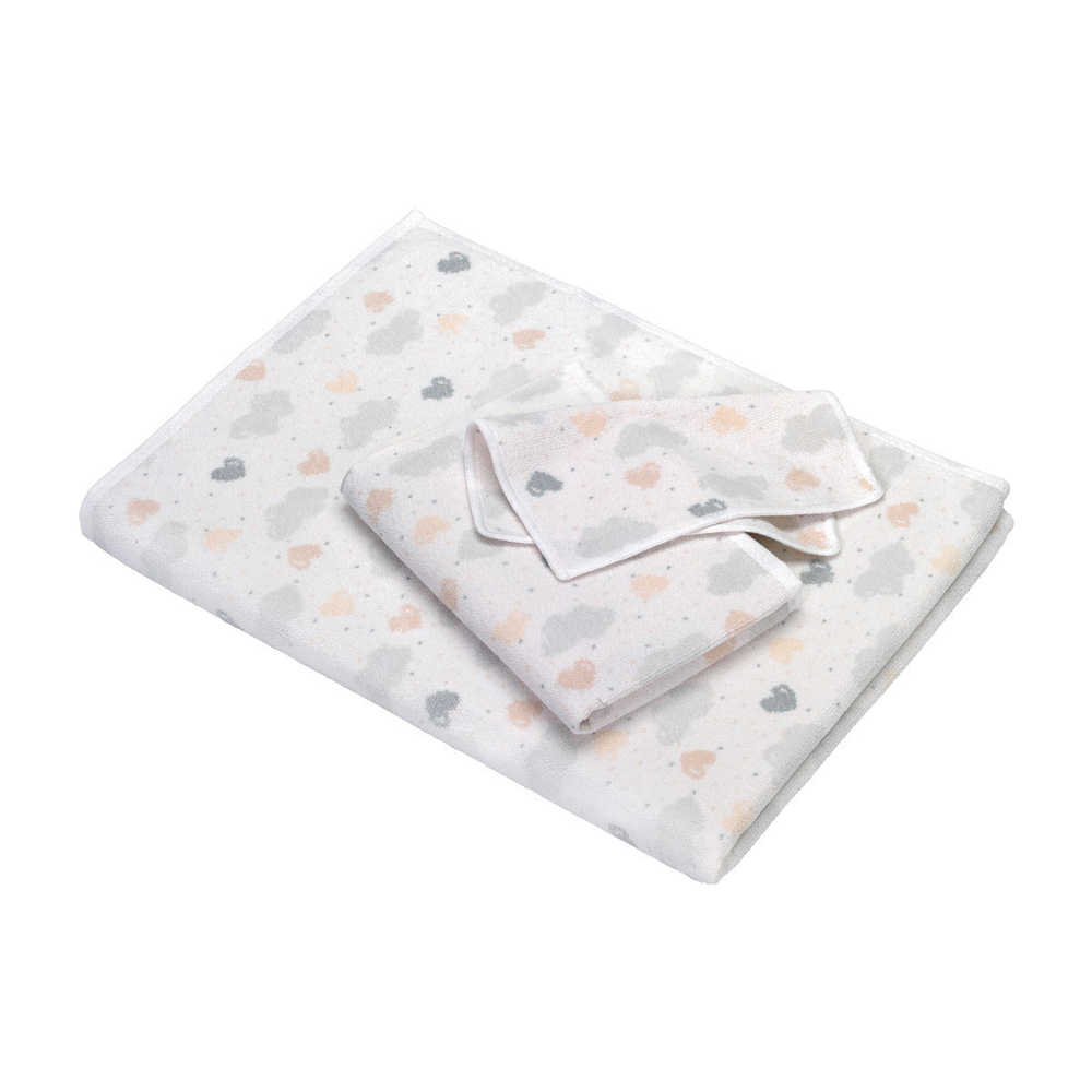 Салфетка 25x25 Feiler Lovely Sky White белая