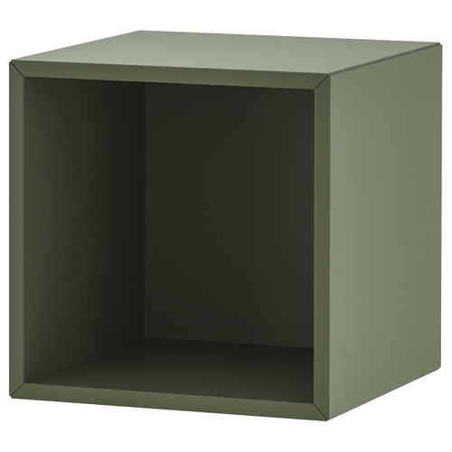 Полка IKEA EKET (ЭКЕТ), Серо-зеленый, 35х35х35 см