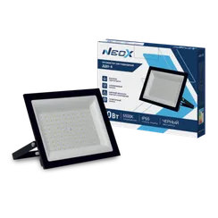 Прожектор светодиодный ДДО-8 70Вт 230В 6500К 7000Лм 100лм/Вт IP65 черный NEOX