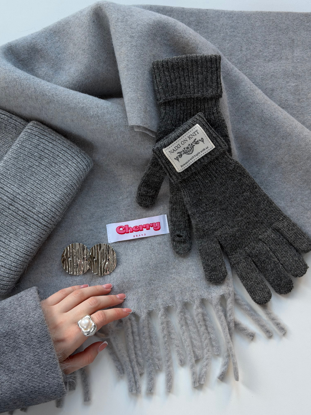 Шарф большой