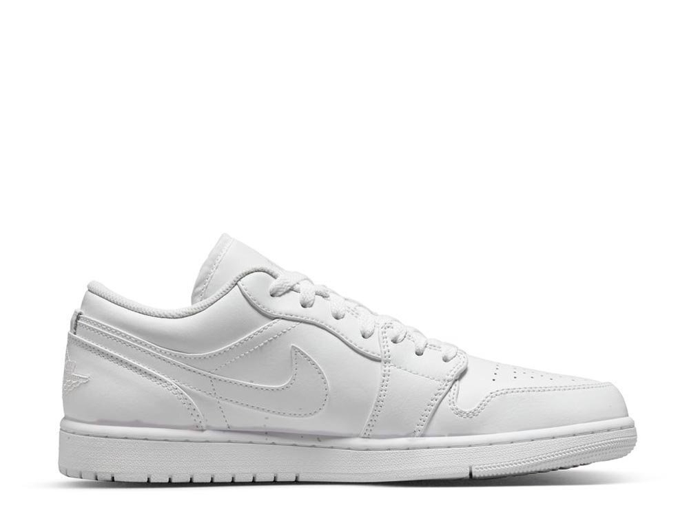 Баскетбольные кроссовки Air Jordan 1 Low "Triple White"