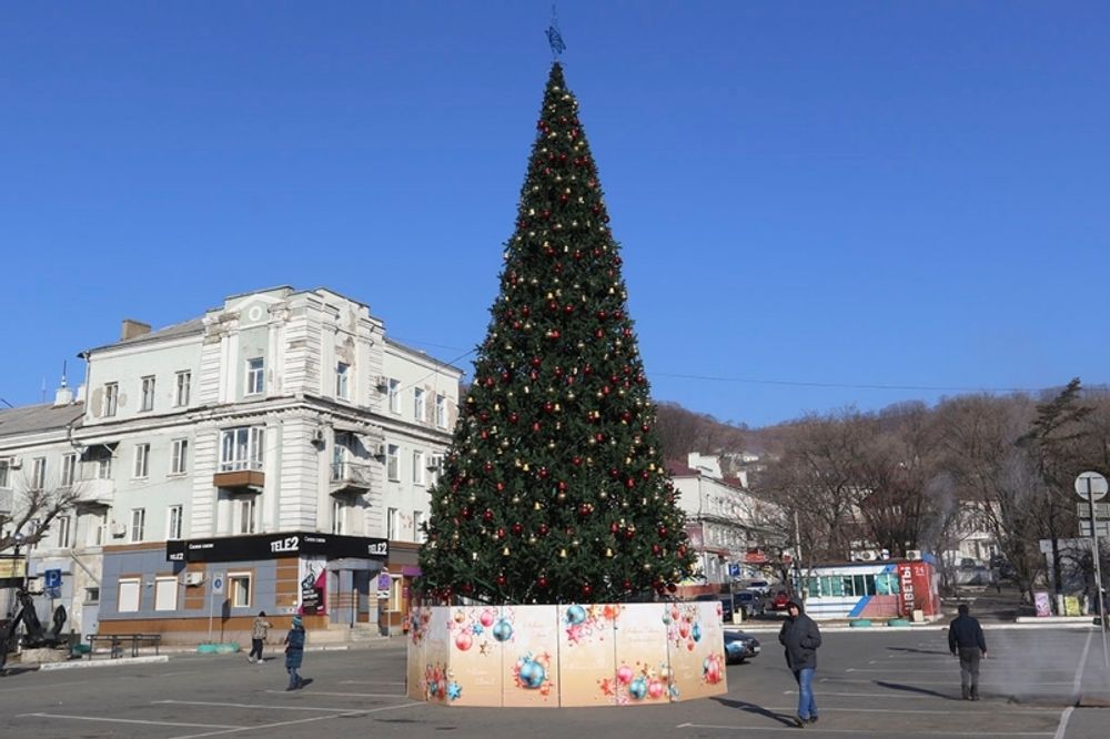 Макушка - Звезда на елку «Роза Ветров» синяя