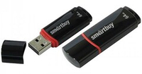 USB карта памяти 64ГБ Smart Buy Crown (черный)