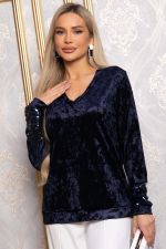 Джемпер Амалия (темно-синяя) Б14838-45М LT Collection