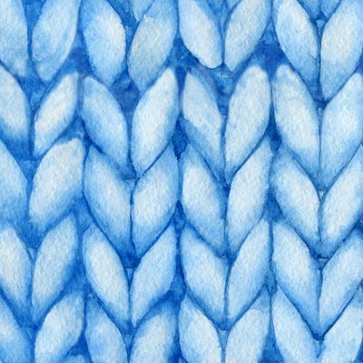 Вязанный узор спицами, уютная зима.