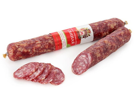 Колбаса сыровяленая оригинальная "Свиная" Гродно