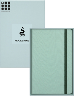 Блокнот Moleskine LE YEAR OF THЕ SNAKE 130х210 мм 176 стр линейка мятный Mamba (LECNYSNKVEGMBOX)
