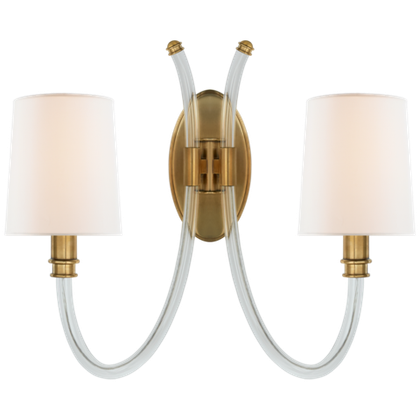 Настенный светильник Visual Comfort Clarice Double Sconce
