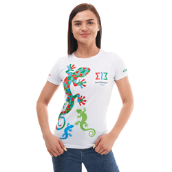 ФУТБОЛКА DRAGONFLY YEKATERINBURG 300 YEARS WOMAN ("ЯЩЕРИЦА")