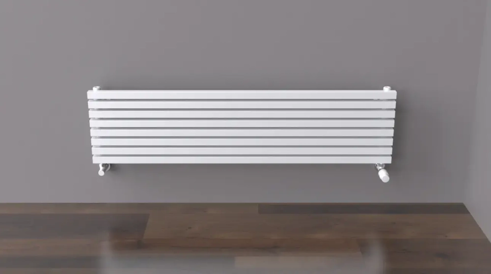 Горизонтальные дизайн-радиаторы QUADRUM 1063мм с нижним подключением