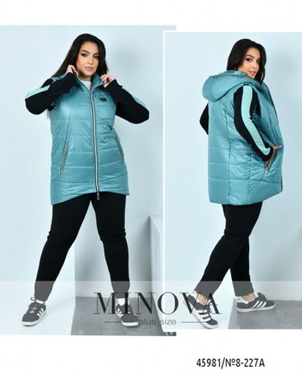 Костюм 8-227-оливка Minova Фото 1