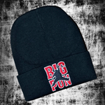 Шапка Big Pun black с подворотом