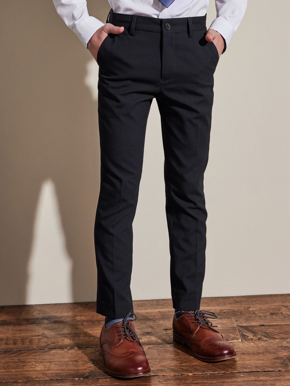 Брюки для мальчика Next C51-480, Темно-синий