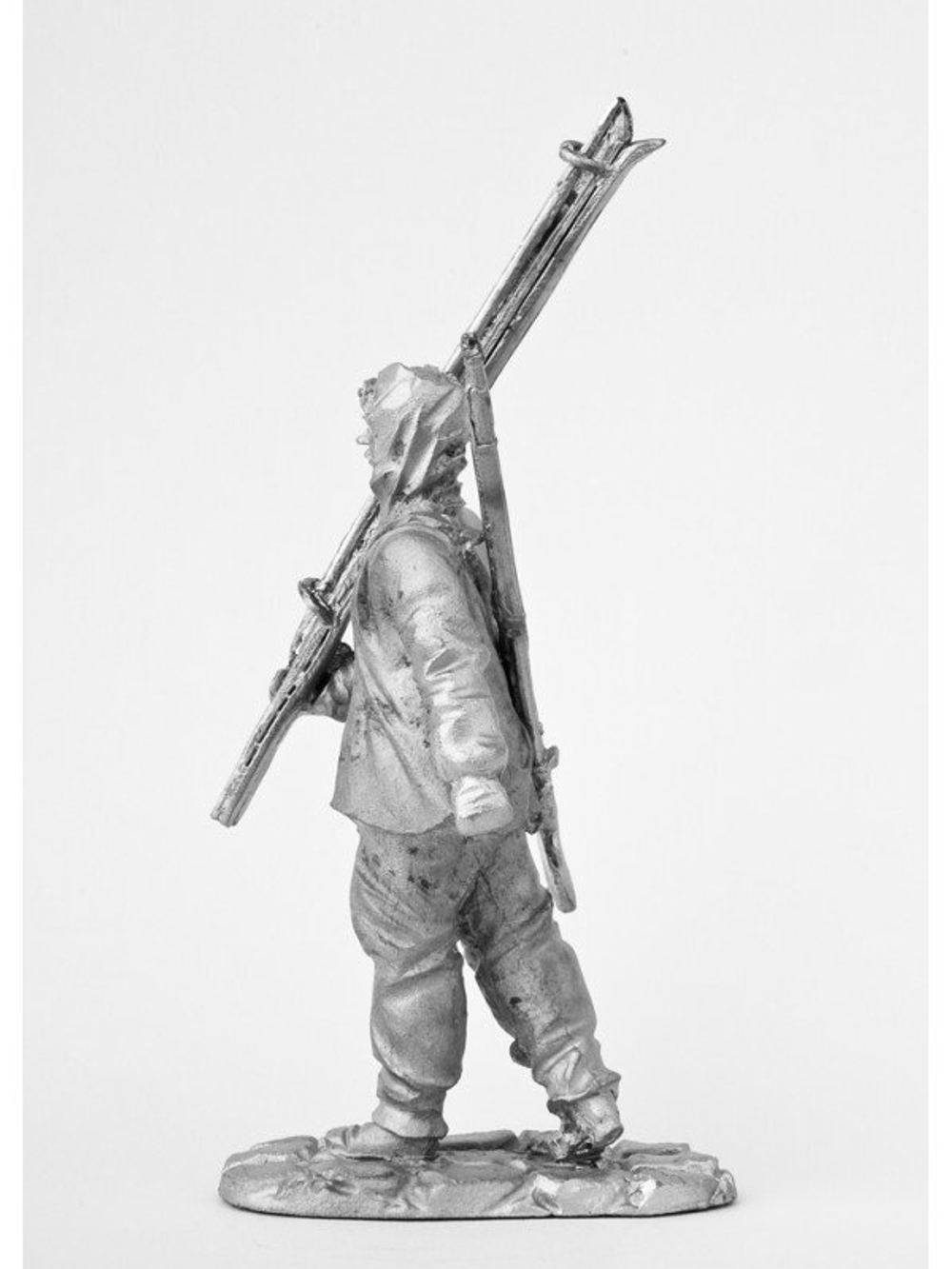 Оловянный солдатик Лыжник РККА парад 1941 года