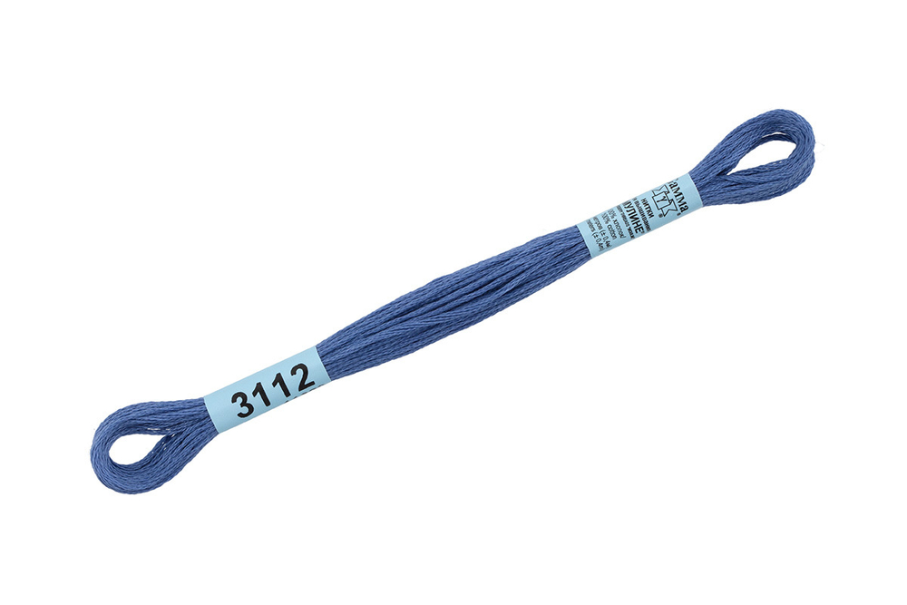 Мулине "Gamma", 100% хлопок , 8 м, №3112