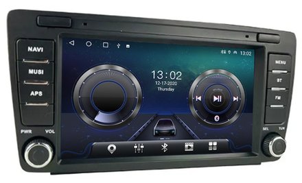 Магнитола для Skoda Octavia A5 2004-2013, Yeti 2009-2018 (Swing/Bolero) - Carmedia MKD-8307-S10 Android 12, ТОП процессор, 4Гб+64Гб, CarPlay, SIM-слот