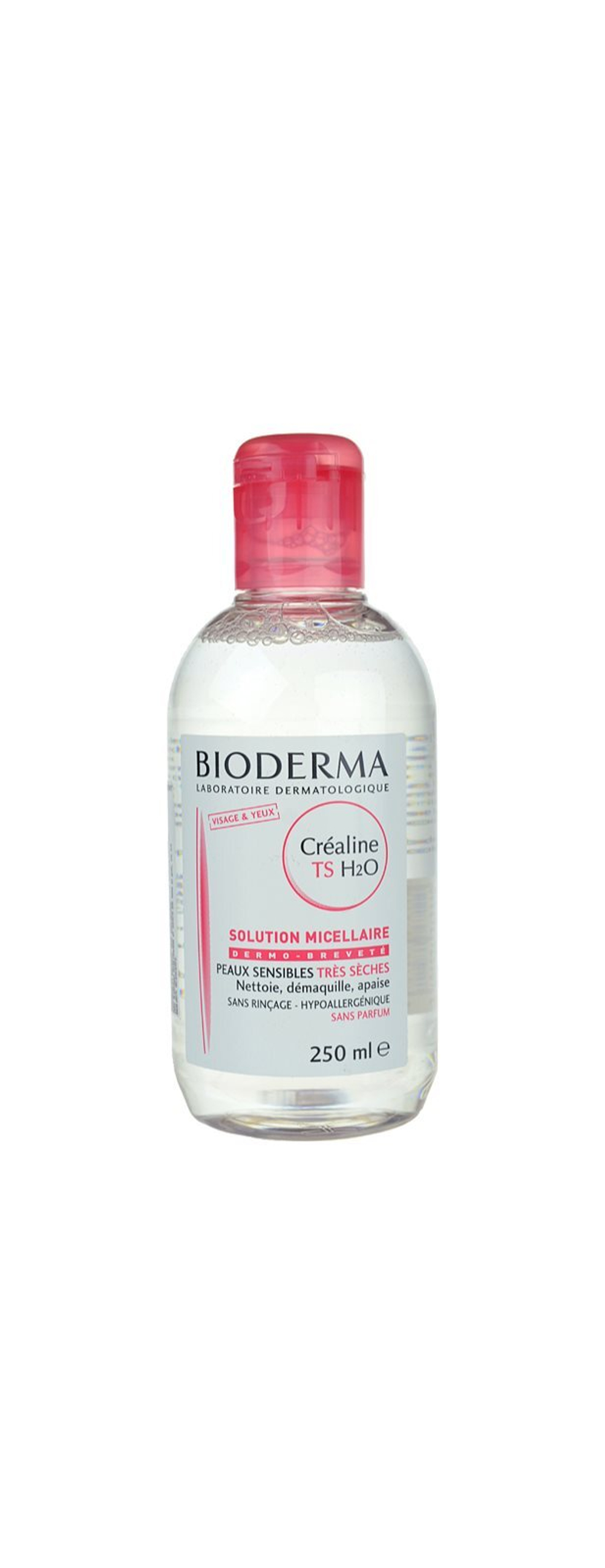 Bioderma Sensibio TS H2O - мицеллярная вода для сухой и очень сухой кожи /   250  ml  / GTIN 3401574767110