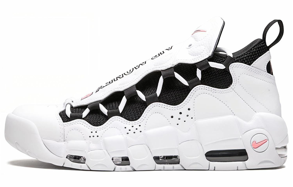 Кроссовки Nike Air More Money White Black Coral Chalk